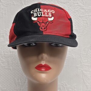 Twill Chicago Bulls Vintage Color Block NBA Basketball Hat Adjustable Snapback